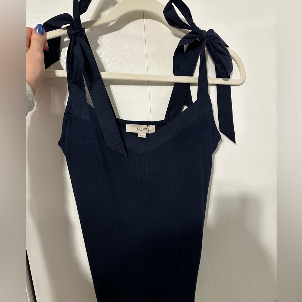 Tank top with ties
